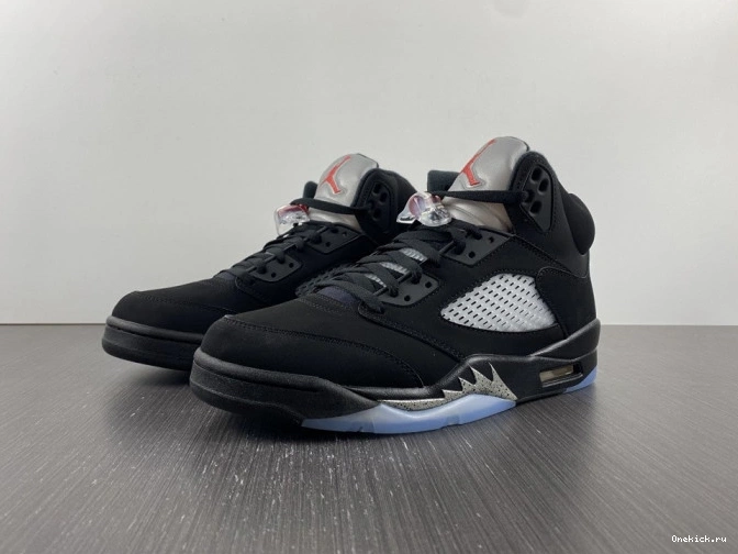 One Kick Retro 5 845035-003 Metallic Black Jordan (2016) 0721
